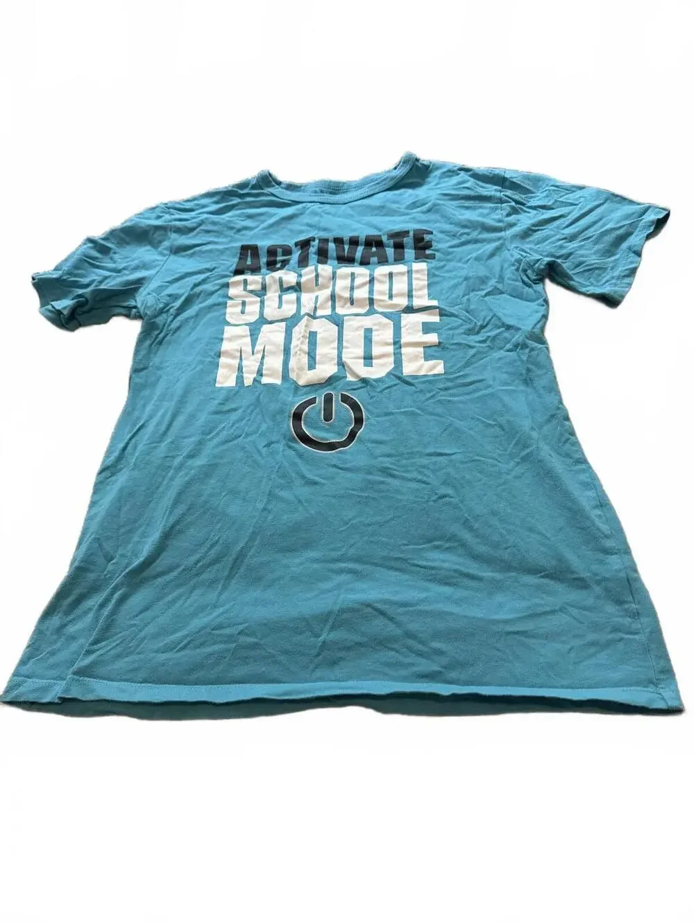 The Children's Place Boys Blue Casual T-Shirt XXL - Activate School Mode